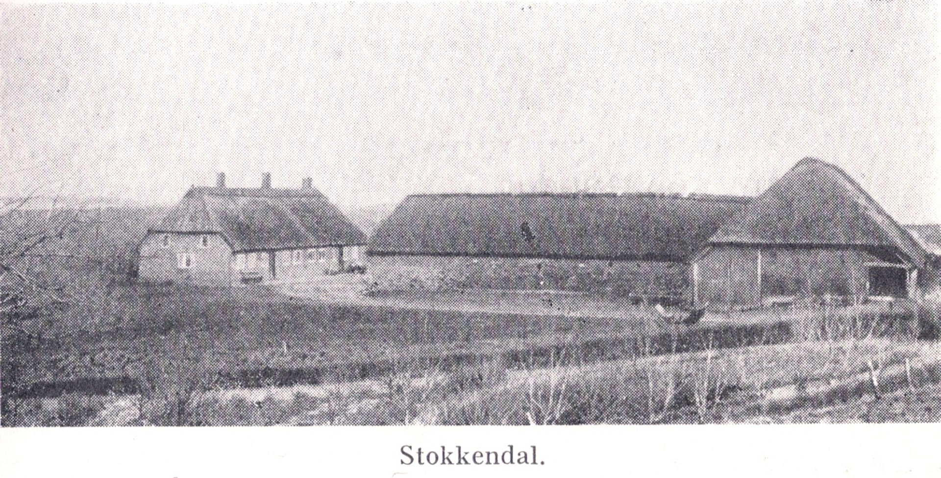 Gården Stokkendal i Humlum ved Struer.